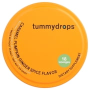 Tummydrops Organic Drops, Caramel Pumpkin Ginger Spice , 18 Lozenges