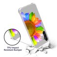 thumbnail image 6 of CoverON Phone Design For Samsung Galaxy A14 5G Case, Clear Flexible Soft Rubber Slim TPU Cover, SunFlower, 6 of 7