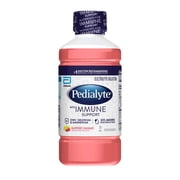 Pedialyte with Immune Support Electrolyte Solution, Raspberry Lemonade, 1 Liter