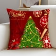 thumbnail image 1 of Funda de Almohada Ganfancp Navidad Decoración Hogar 1X, 1 of 6