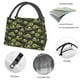 thumbnail image 4 of Fotbe Light Green Excavator Bolsa Térmica Portátil con Estampado, Bolsa de Entrega de Alimentos Aislada, Bolsa Reutilizable de Gran Capacidad para Comidas y Supermercado, 4 of 6
