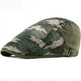 thumbnail image 3 of SikaFu Beret Cap Summer Sun Hats for Men Women Breathable Men Trucker Mesh Cap Adjustable Camouflage Ivy Newsboy Flat Cap Berets, 3 of 6