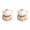 C*2, variant on DuskntRotating Teapot, Crystalline Glaze Ceramic Ornament, Tea Pet for Desktop Tea Table Home Tea Room Decor, Orange 2Pc