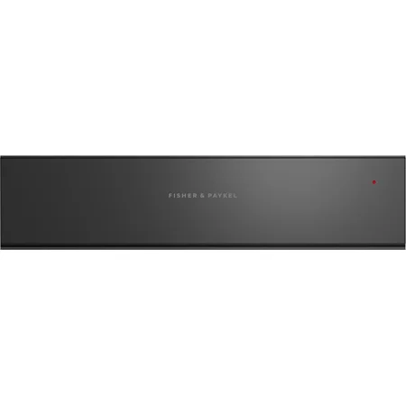 Fisher & Paykel - Minimal 24-in Warming Drawer with Push to Open Door - Black