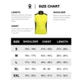 thumbnail image 3 of Men's Water-resistant Outerwear Vests, Stretch Windproof Vest for Cycling, Running, Golf (Green S), 3 of 7
