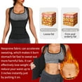 thumbnail image 5 of COMFREE Women's Sauna Suit Sweat Tank Top for Weight Loss Waist Trainer Corset Vest Cincher Body Shaper Neoprene Workout Compression, 5 of 8