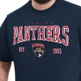 thumbnail image 5 of Men's G-III Sports by Carl Banks  Navy Florida Panthers Adaptive Classic Team Graphic T-Shirt, 5 of 6