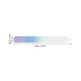 thumbnail image 2 of Unique Bargains 4 Pcs Glass Multifunctional Nail File Manicure Tool Small Powder Blue, 2 of 7