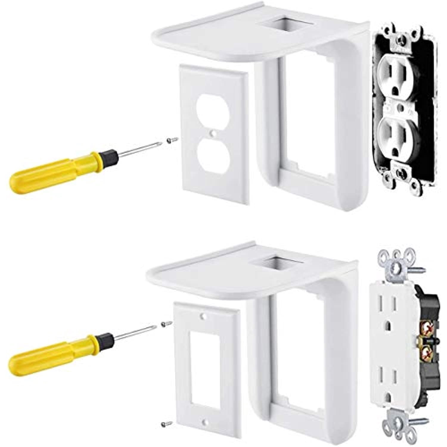 Wasserstein AC Outlet Mount for Google 