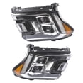 thumbnail image 2 of GELUOXI 2PCS Left & Right Halogen Headlight Assembly w/Bulb for Ford Expedition 2018-2021 JL1Z13008J JL1Z13008K, 2 of 11