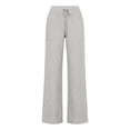 thumbnail image 5 of Linen Capri Pants for Women Spring Summer Elastic High Waist Wide Leg Casual Capris Cropped Pants with Pockets, 5 of 5