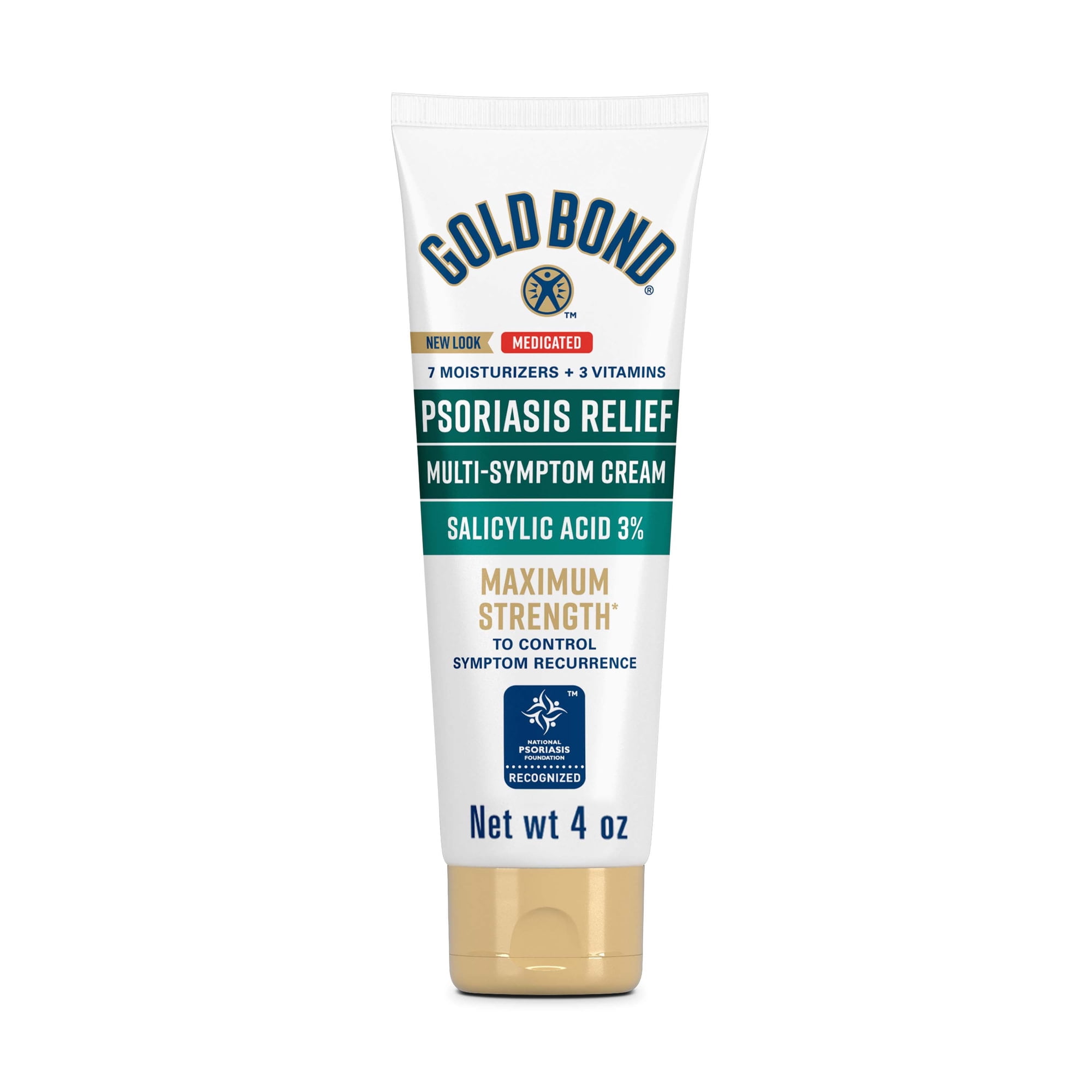 Gold Bond Ultimate Multi-Symptom Psoriasis Cream Relief, Unscented, 4oz