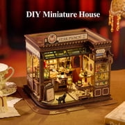 BenBen DIY Miniature House Kit, Mini Wooden Dollhouse Kit, Craft Gift for Adults, Teens, Friends