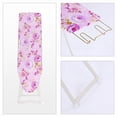 thumbnail image 5 of Adjustable Height Foldable Ironing Board, Floral Printed Compact Ironing Table with Non-Slip Legs for Small Space Home Dorm Apartment - Purple, 5 of 9