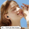 thumbnail image 3 of Mini Bluetooth Earphones True Wireless Sports 5.2 Digital Display Headphones In Ear Noise Reduction Headsets, 3 of 5