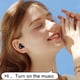 thumbnail image 3 of Auriculares Bluetooth, Auriculares inalámbricos, Mini auriculares Bluetooth, Auriculares deportivos verdaderamente inalámbricos con pantalla digital 5.2, Auriculares intraaurales con reducción de ruid, 3 of 9