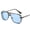 C3 Black Frame Blue Lens, variant on Men's Steampunk Sunglasses Metal Hollow Frame Sun Protection Trendy Eyewear for Fishing Travel Fashion Retro Punk