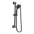 thumbnail image 1 of Moen 3669EPBL 1.75 GPM Four-Function Handheld Shower, Matte Black, 1 of 3