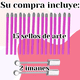 thumbnail image 2 of Kit 15 Sellos De Arte De Uñas Decoración Manicura + 2 Imanes, 2 of 9