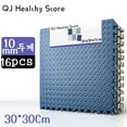 thumbnail image 2 of 30*30cm Thicken Sports Gym Mat Protection EVA Leaf Grain Floor Mats Yoga Fitness Non-Slip Splicing Rugs Shock Room, 2 of 9