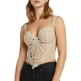thumbnail image 2 of KANG Lace Top With Waist Cincher For Shaping Corset Style Crop Top, 2 of 4