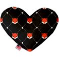 thumbnail image 2 of Mirage Pet 1236-CTYHT8 Fox Plaid Canvas Heart Dog Toy - 8 in., 2 of 2
