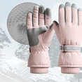 thumbnail image 4 of Snow gloves Waterproof winter ski gloves Warm neutral gloves, 4 of 5
