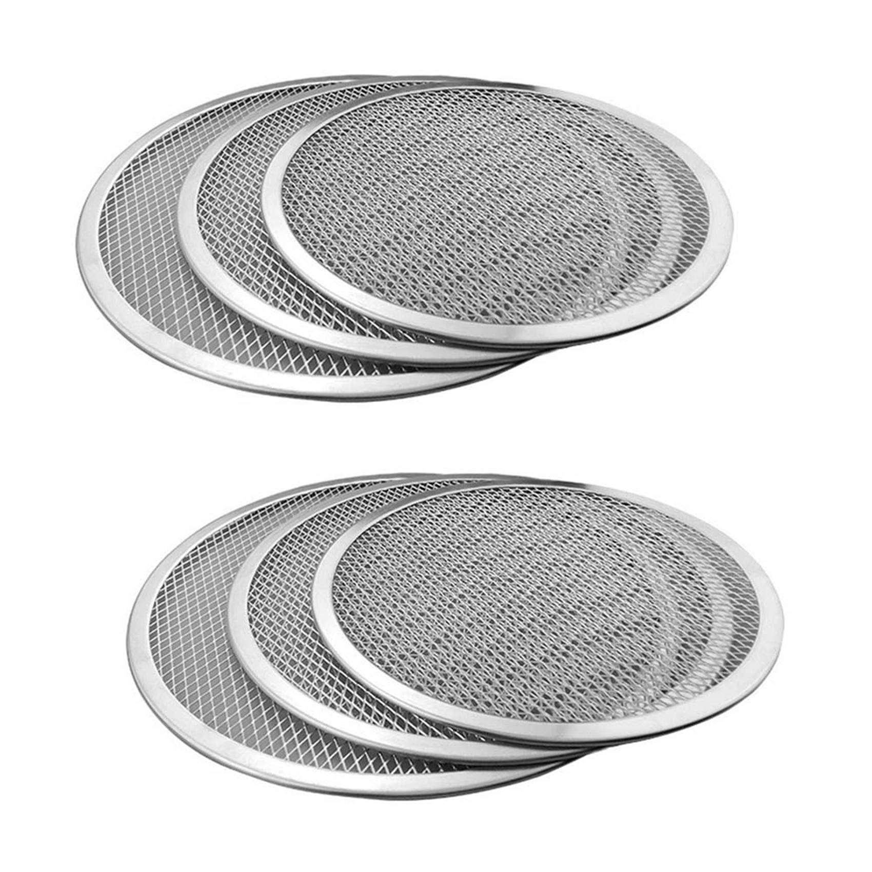 2X Professional Round Pizza Oven Baking Tray Barbecue Grate Nonstick
