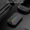 thumbnail image 2 of Convertidor de mouse y teclado para juegos G6l Adaptador de controlador móvil con cable portátil para Nintend Switch Ps3, 2 of 4