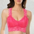 thumbnail image 2 of Bras Adjustable Minimizer Wireless Bra With Full Coverage All-Day Ease Queen Size Womens Bra RD3 L, 2 of 7
