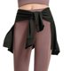 thumbnail image 1 of Women Solid Color Wrap Skirt Yoga Hip Scarf Sport Tennis Athletic Workout Running Cover Up Self Tie Up Short Skirt Shawl White, 1 of 5