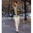 thumbnail image 4 of Joggers Fioboc para hombre, algodón blanquecino con bolsillos, talla M, 4 of 6