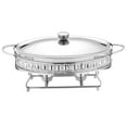 thumbnail image 4 of Chafing Dish Buffet Set Catering Food Warmer for Event Party Banquet Kitchen Argent, 4 of 8