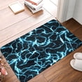 thumbnail image 4 of Pofeuu Lightning Print Flannel Doormats Rug16"x24"Rug Washable Doormats Indoor Outdoor Rugs for Layered Front Door Mats, Porch, Kitchen, Entryway, 4 of 7