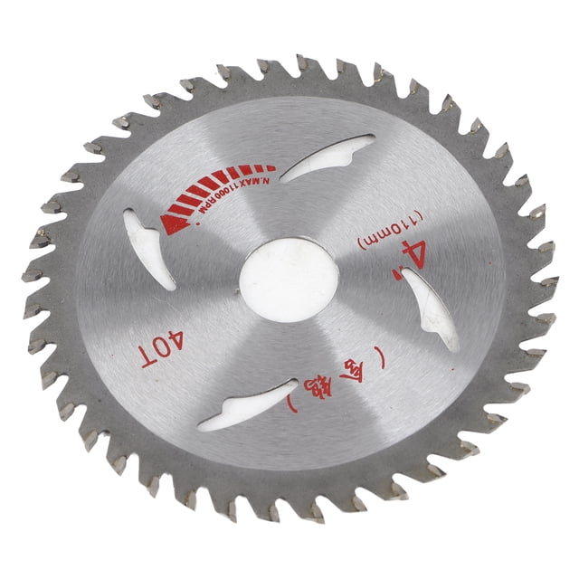Hoja De Sierra De Carburo, Hoja De Sierra Circular De 4 Pulgadas X 20 Mm X 40T Durable Profesional Universal Para Aglomerado Para Madera Dura Para Madera Contrachapada