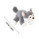 thumbnail image 3 of Muñeca de peluche | Juguete de peluche suave para compañeros, 19 cm | Peluche de alta densidad, lavable, sin pelusa • El relleno engrosado mantiene la forma • Adorno de decoración de escritorio, 3 of 5