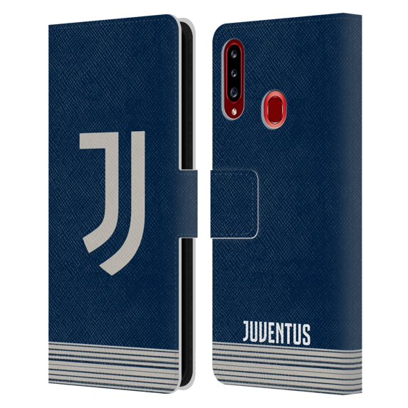 Head Case Designs Officially Licensed Juventus Football Club 2020/21 Match Kit Away Leather Book Wallet Case Cover Compatible with Samsung Galaxy A20s (2019)