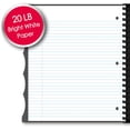 thumbnail image 4 of IQ+ Isolar 5-Sujet Poly Cover Wirebound Notebook, College Ru, 11 x 8.5 Inch Sheet Size, 200 Sheets, Red, 4 of 5