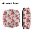thumbnail image 2 of HELLHERO Breathable Seat & Back Covers and Seat & Backrest Cover Set Stretchable Material & Stain Proof and Seniors Strawberry Daisy, 2 of 7