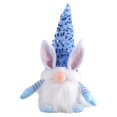 thumbnail image 1 of Easter Bunny Gnome Statue Luminous Bunny Gnome Figurine Gnome Decoration, 1 of 2