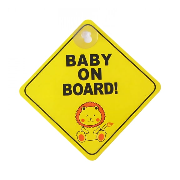 CCOCC Baby on Boards Car Signs Weatherproof Sticker Vehicle Safety Alerts Decal for