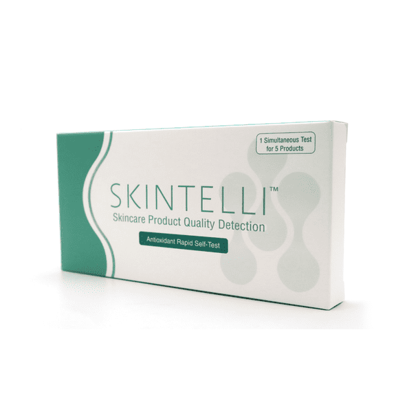 SKINTELLI Antioxidant Self-Test For Skincare Products (1 Test for 5 Products)