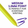 thumbnail image 4 of 4-Color Multi-Color Ballpoint Pen, Retractable, Medium 1 mm, Assorted Ink and Barrel Colors, 3/Pack | Bundle of 10, 4 of 7
