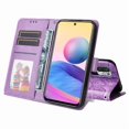 thumbnail image 5 of Funda tipo cartera GANGXUN para Xiaomi Poco M3 Pro 5G , diseño girasol, cuero PU, soporte, cierre magnético, tarjetero, 5 of 5
