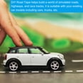 thumbnail image 4 of Set de PVC Cinta de Carretera 1:75 para Decoración de Coches de Carreras de Tráfico Cinta de Precaución Autoadhesiva Amarilla y Blanca para Suelo y Pared de Tráfico DIY Unique Bargains cinta de seguridad, 4 of 5