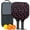 Pioneer Flower Floral-2, variant on Pickleball Paddles Set,Pioneer Flower Floral Print Pattern Fiberglass Surface Pickleball Racket Set with 2 Indoor Outdoor Pickleball Balls and Pickleball Bag,Pickle-ball Equipment