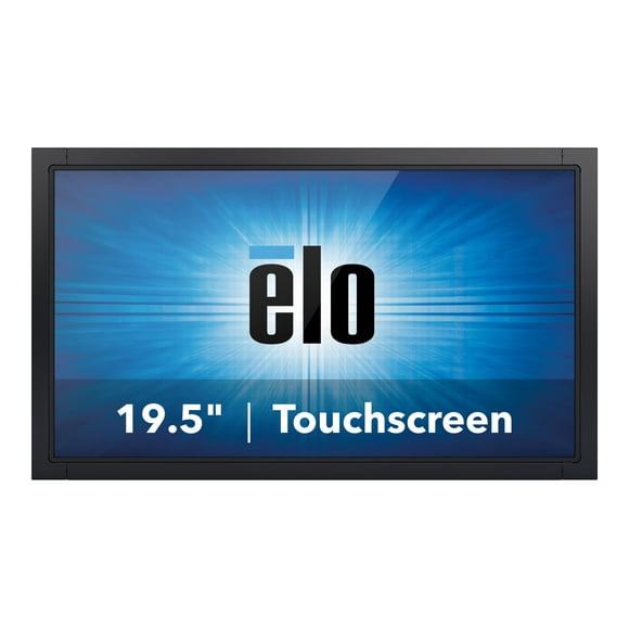 Elo 2094L - Moniteur DEL - 19,53 Pouces - Cadre Ouvert - Écran Tactile - 1920 x 1080 Full HD (1080p) @ 60 Hz - 250 Cd/m2 - 3000:1 - 20 ms - HDMI, VGA, DisplayPort - Noir