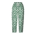 thumbnail image 3 of Women's Floral Printed Loose Fit Wide-Leg Pants Elastic Waist Drawstring Casual Palazzo Trousers with Pockets, 3 of 4