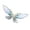 A, variant on Artistic Butterfly Design Brooch Acrylic Materials Stylish Pin Accessory For Daily Wear Or Formal Event