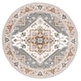 thumbnail image 2 of Safavieh Heritage York Oriental Wool Area Rug, Ivory/Light Blue, 6' x 6' Round, 2 of 11